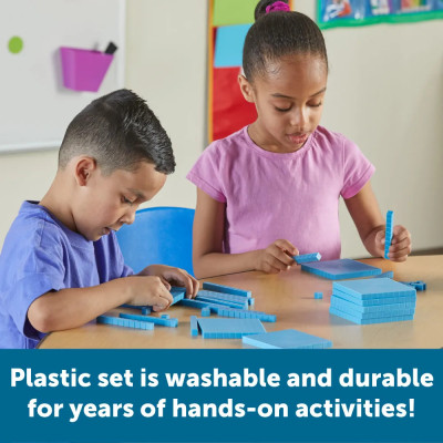 Desítková soustava – školní sada z plastu | Výuková pomůcka pro ZŠ