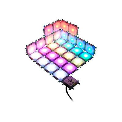 Brick’R’knowledge sada LED kostek – 7 barev