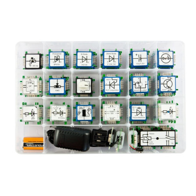 Brick’R’knowledge Advanced Set – 111 dílů elektroniky pro školy