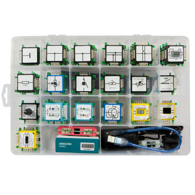 Brick’R’knowledge Arduino Coding Set – programovatelná elektronická stavebnice
