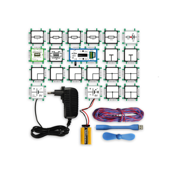 🧪 Brick’R’knowledge – Powermeter Set (měření napětí, proudu a výkonu)