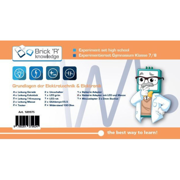 🔬 Brick’R’knowledge – Experimentální sada pro gymnázia (7.–8. ročník)