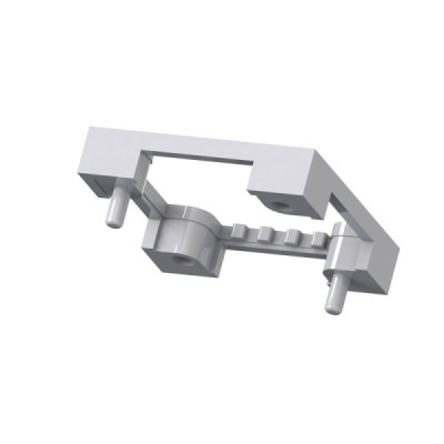 Brick'R'knowledge Bridge 1X1 transparentní, balení po 10 ks