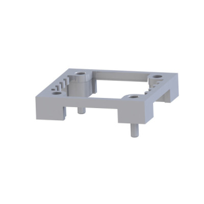 Brick'R'knowledge Bridge 1X1 transparentní, balení po 10 ks