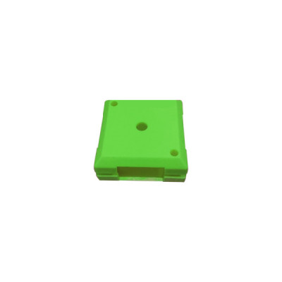 Brick'R'knowledge Plastová miska 1x1 zelená, balení po 10 ks