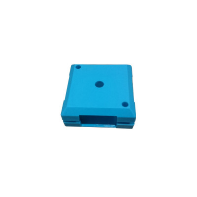 Brick'R'knowledge plastová vanička 1x1 tyrkysová nahoře i dole