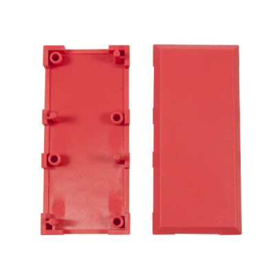 Brick'R'knowledge plastová vanička 1x1 červená horní a u