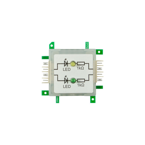 Brick'R'knowledge LED dual yellow & green Signál připojen přes