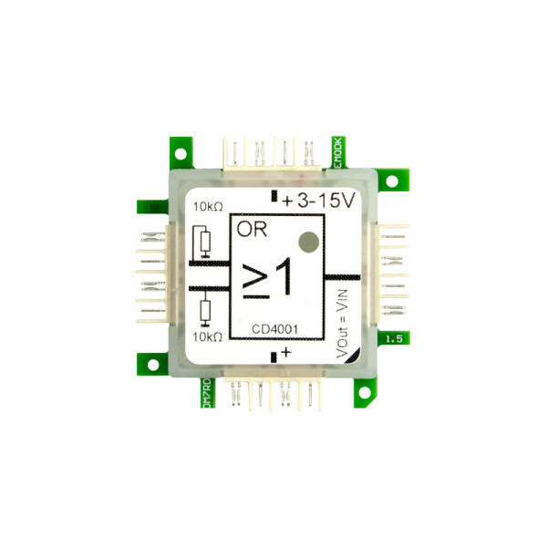 Brick'R'knowledge Logik OR CD4001