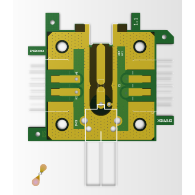 Brick'R'knowledge Platine GHz EMODGBNC1