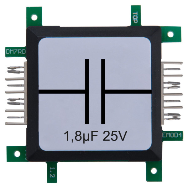 Brick'R'knowledge Kondenzátor 1,8uF 25V