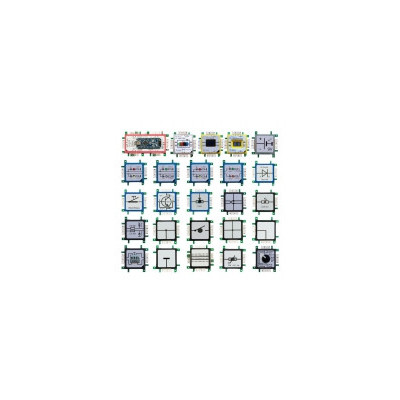 Brick'R'knowledge LED dual green & blue Signál připojen přes