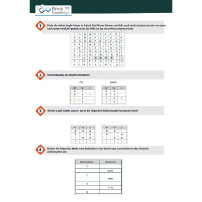 Brick'R'znalostní sešit logických úloh část 10-pack