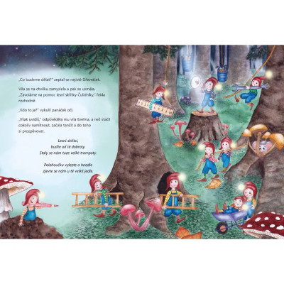 Dřevníček – krásná dětská knížka o lese a skřítkovi | Hračky KINT