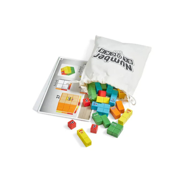 Numberblocks – Dřevěná stavebnice s aktivitami