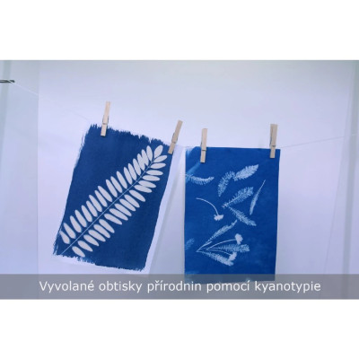 Kyanotypie - Domácí fotolaboratoř | Studijní pomůcky KINT