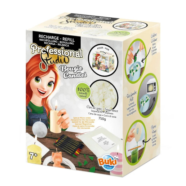 Náhradní sójový vosk pro výrobu svíček