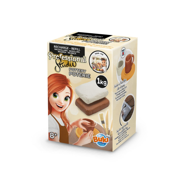 Hrnčířská hlína 1kg